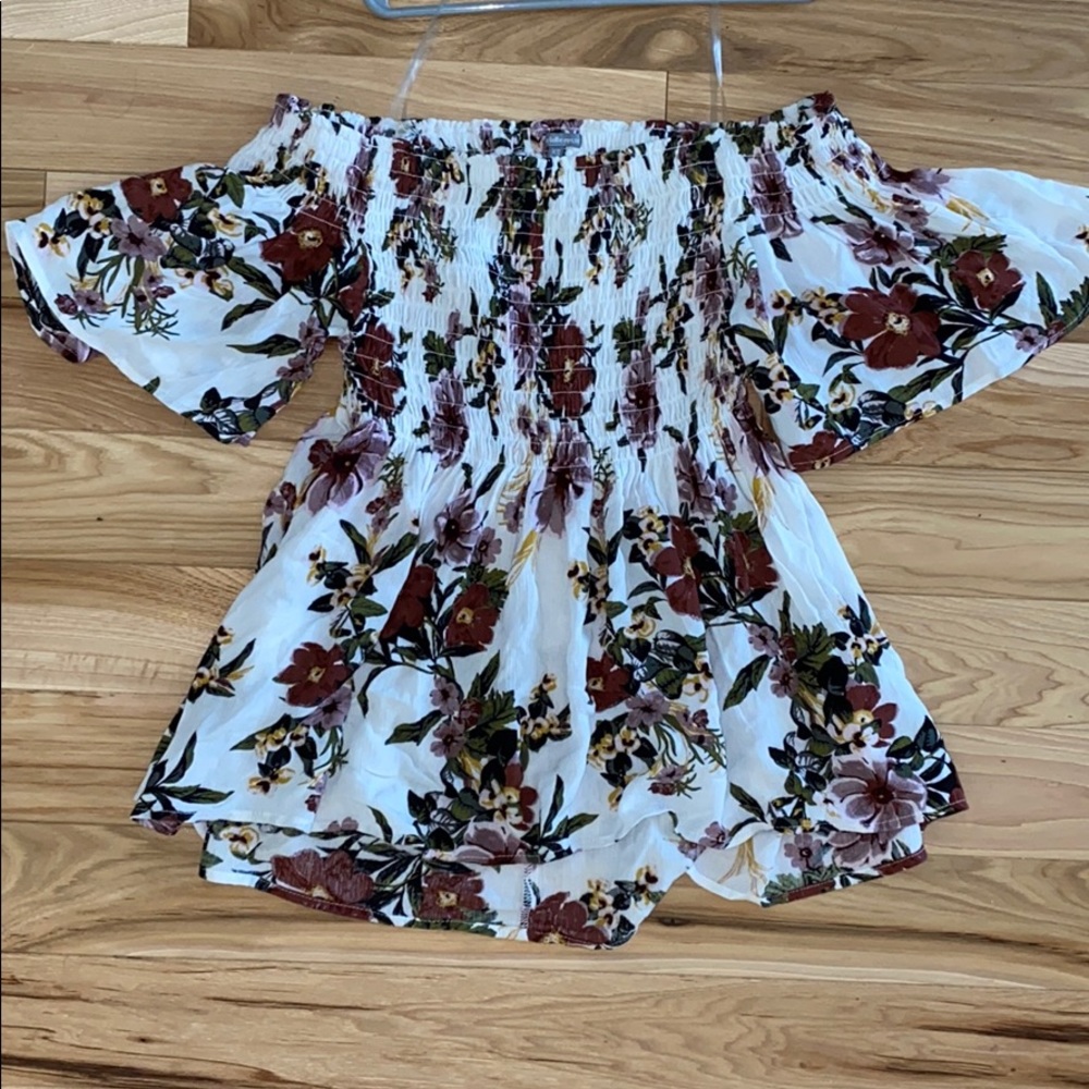 Off shoulder blouse